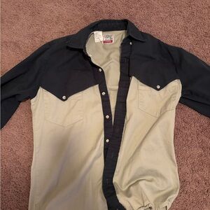 Vintage cowboy shirt